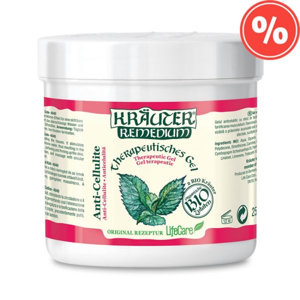 Gel anticelulitic cu menta BIO Kräuter®